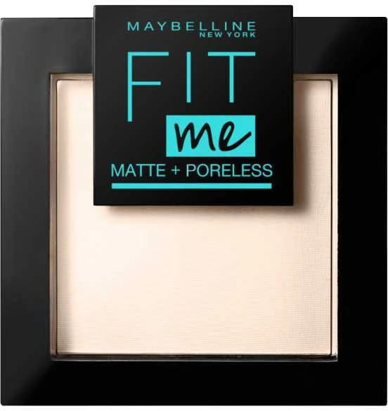 Maybelline MAY FIT ME MAT&POREL.PWD NU 104 Soft Iv see raudona 1