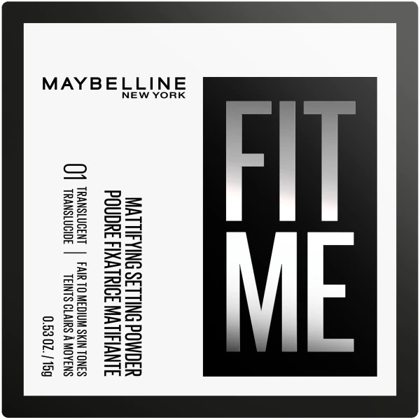 Maybelline Fit Me! Mattifying Setting Powder 01 15 g