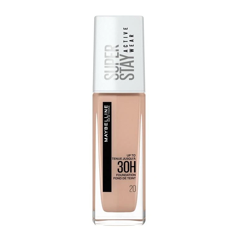 Maybelline Superstay Activewear 30h makiažo pagrindas 20-Cameo