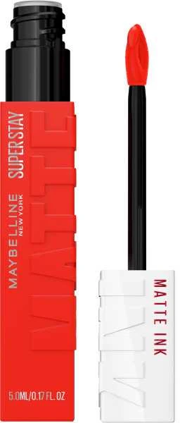 Maybelline New York Superstay Matte Ink Skysti matiniai lūpų dažai, 5 ml, spalva - 320 Individualist