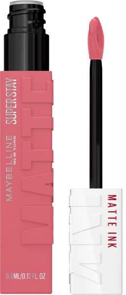Maybelline New York Superstay Matte Ink Skysti matiniai lūpų dažai, 5 ml, spalva - 180 Revolutionary