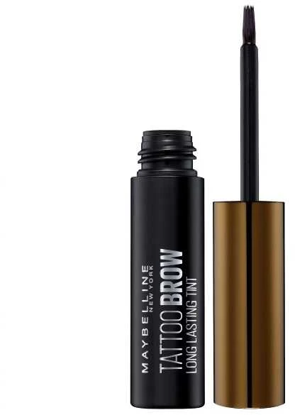 Maybelline MAYB TATTOO BROW GELTINT ilgalaikis antakių gelis #2 medium ruda 5GRM