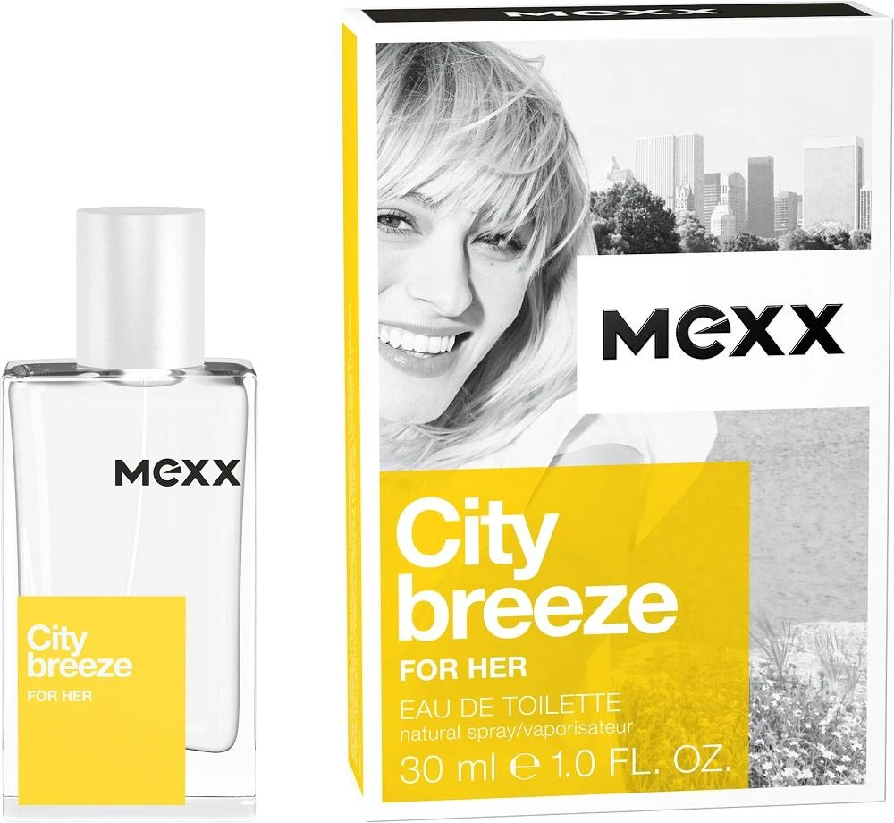 Mexx City Breeze For Her EDT tualetinis vanduo moterims, 30 ml