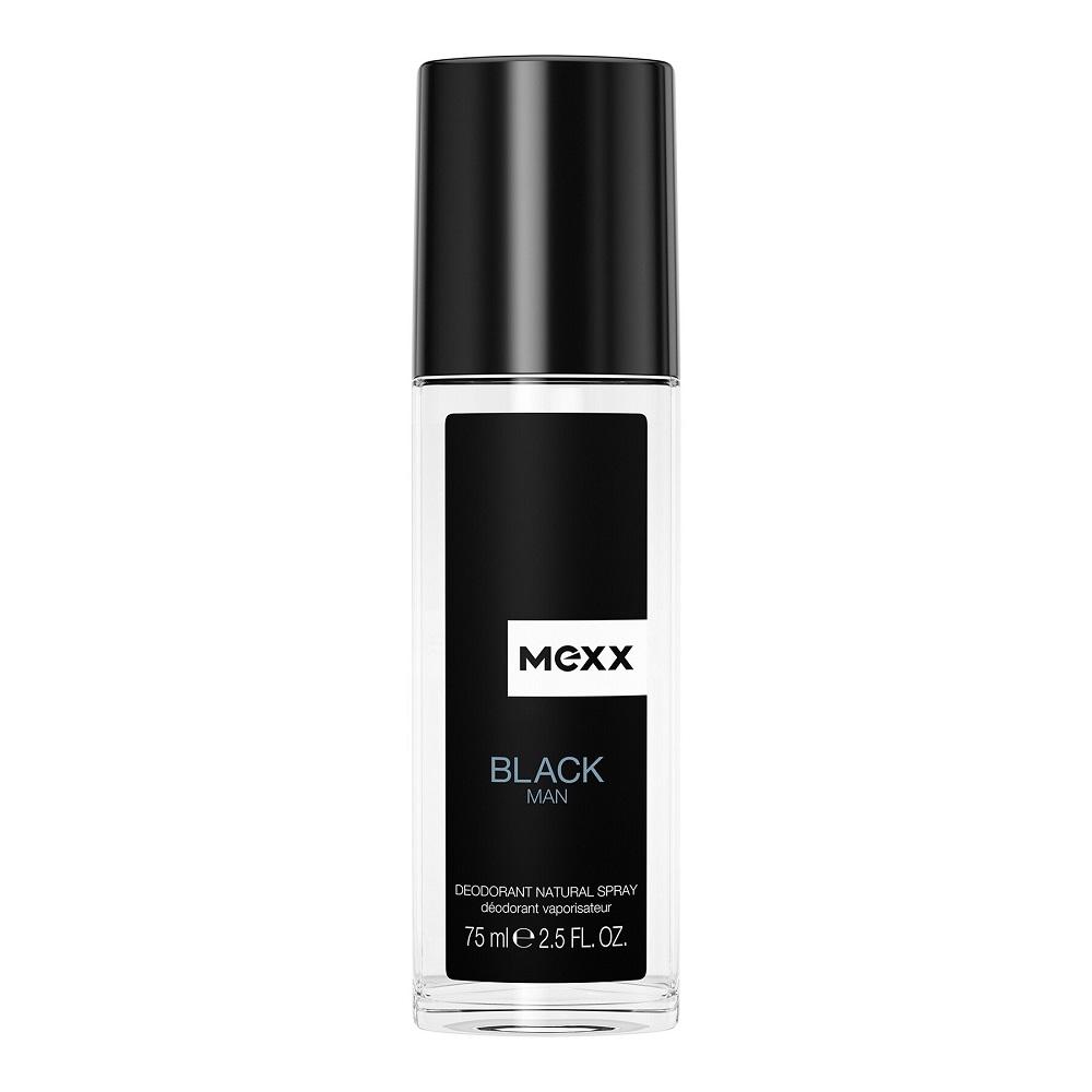 Mexx Juodas Man, 75 ml