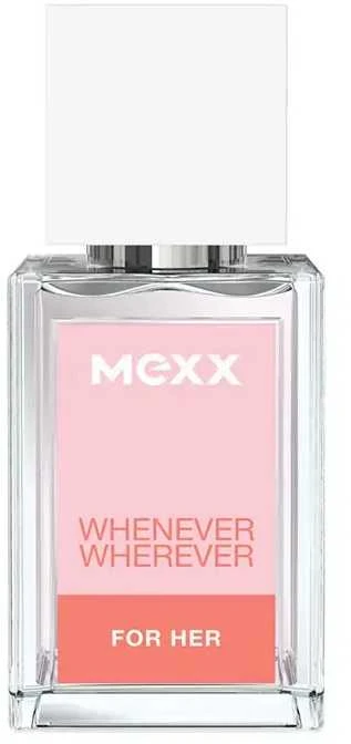 Mexx Whenever Wherever EDT tualetinis vanduo moterims, 15 ml