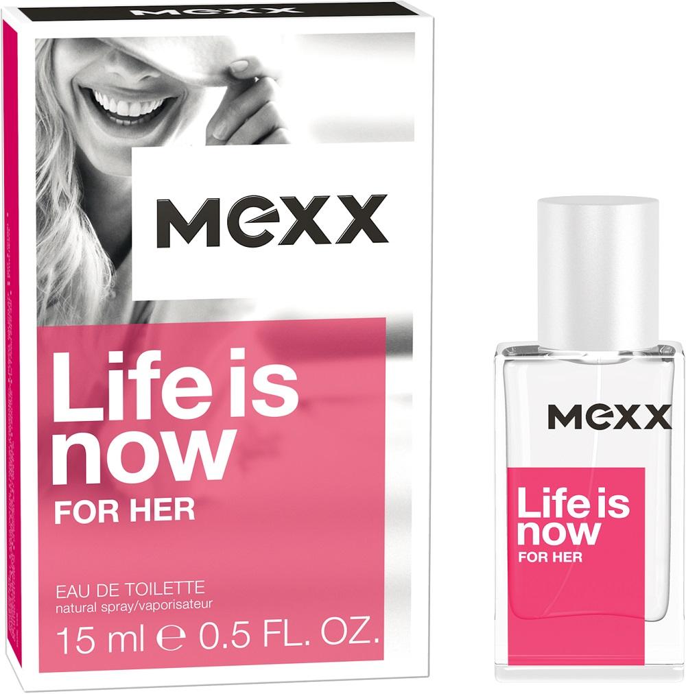 Kvepalai moterims Mexx Life Is Now For Her EDT 15 ml