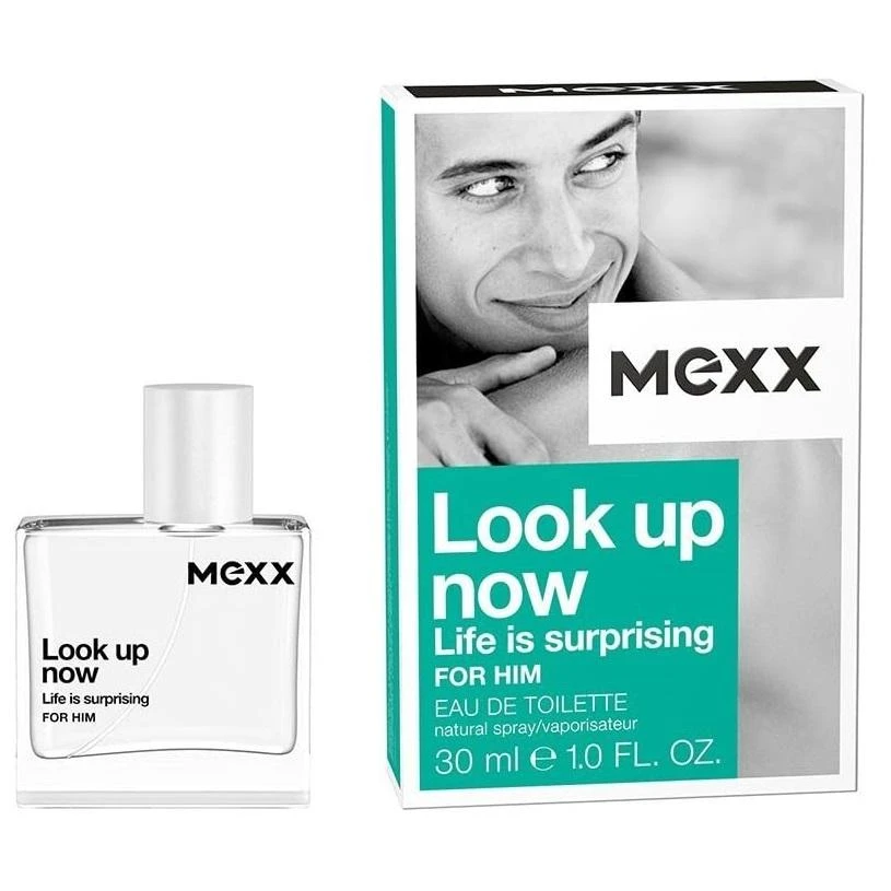 Mexx Look Up Now For Him EDT tualetinis vanduo vyrams, 30 ml