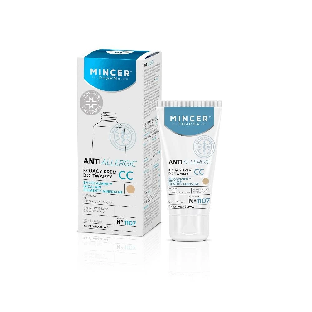 Mincer Pharma AntiAllergic jautriai odai, 50 ml
