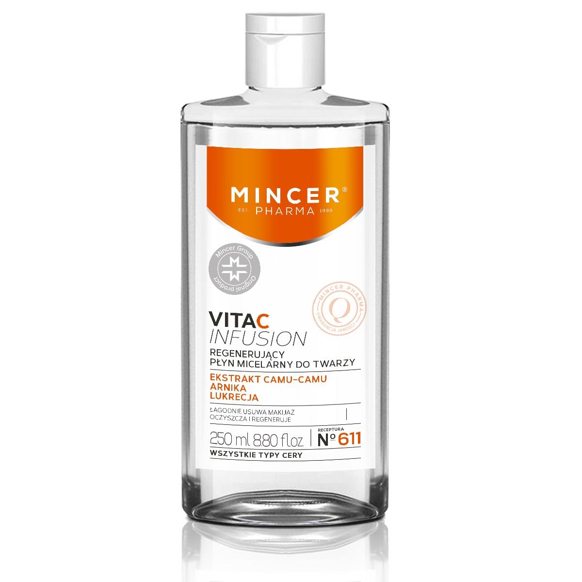 Mincer Pharma Vita C Infusion regeneruojantis veido micelinis vanduo Nr
