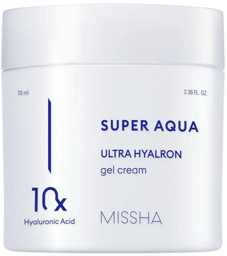 Missha drėkinamasis odos gelio kremas Super Aqua (Ultra Hyalron Gel Kreminis) 70 ml