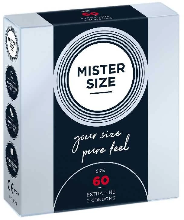 Mister Size 60mm pakuotė po 3 vnt