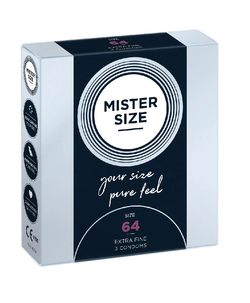 Mister Size 64mm pakuotė po 3 vnt