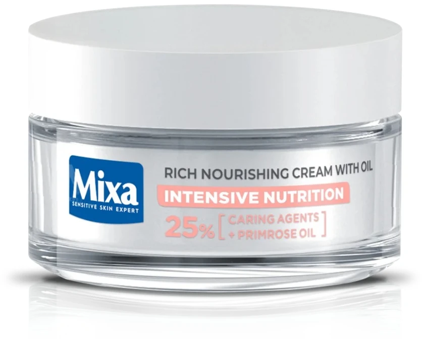 MIXA serija sausai ir jautriai odai, 50 ml