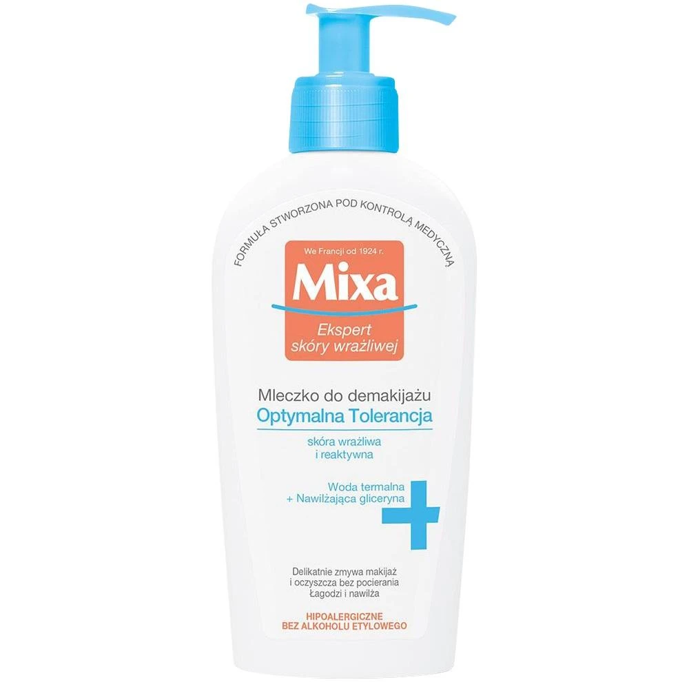 MIXA Optimal Tolerance valomasis micelinis pienelis jautriai odai, 200 ml