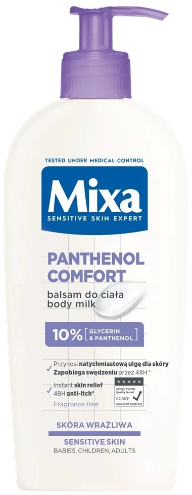 Mixa Atopiance Calming Body Balm raminantis kūno losjonas, 400 ml