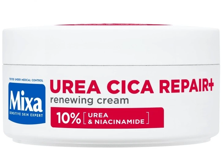 Mixa Urea Cica Repair+ regeneruojantis kremas veidui, rankoms ir kūnui 150 ml