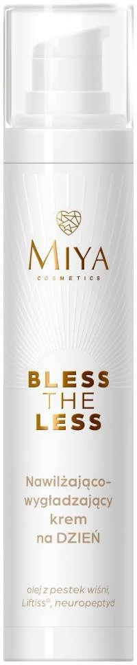 Miya Cosmetics Bless The Less nawilżająco-wygładzający dieninis kremas 50ml