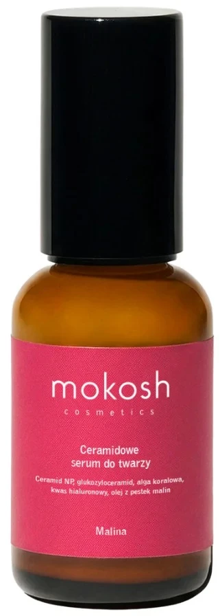 Mokosh Ceramidowe serum do twarzy Malina 30ml