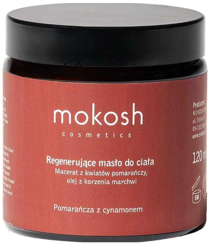 Mokosh Oranžinis kūno sviestas su cinamonu
