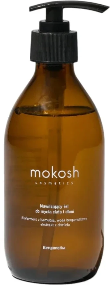 Mokosh Nawilżający żel do mycia ciała i dłoni Bergamotka 300ml