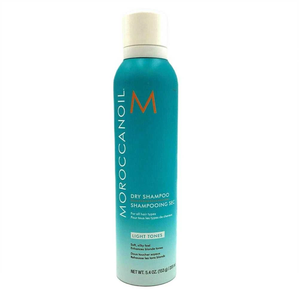 Moroccanoil Light Tones Sausas šampūnas šviesiems plaukams, 205 ml