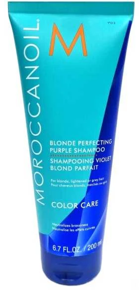 "Moroccanoil Skirtas šviesiems plaukams Perfecting Violetinė šampūnas 200ml