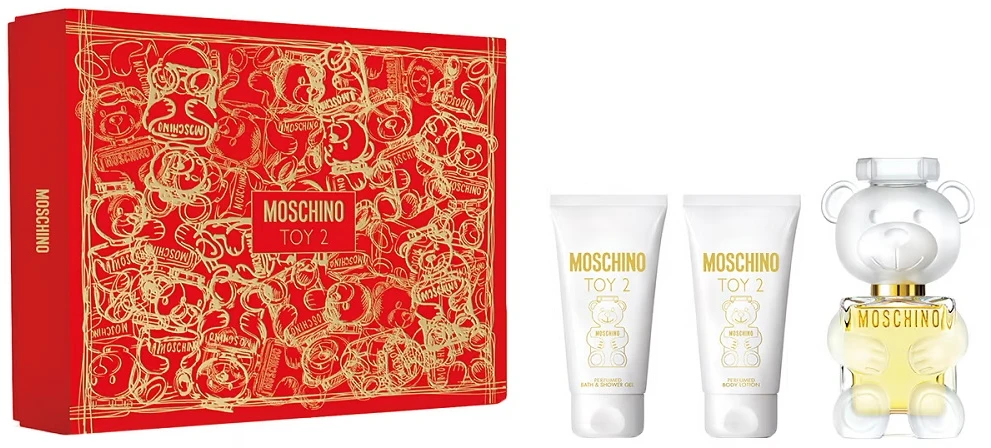Moschino Toy 2 komplektas woda perfumowana spray 50ml + żel pod prysznic 50ml + balsam do ciała 50ml
