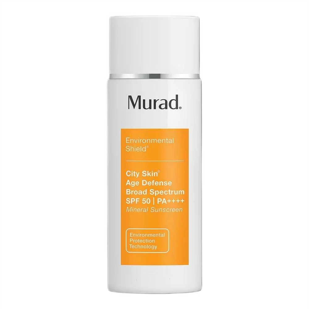 Murad Skincare Murad City Skin Age Defense Broad Spectrum SPF 50 PA++++ koreguojantis apsauginis veido kremas nuo saulės, 50 ml