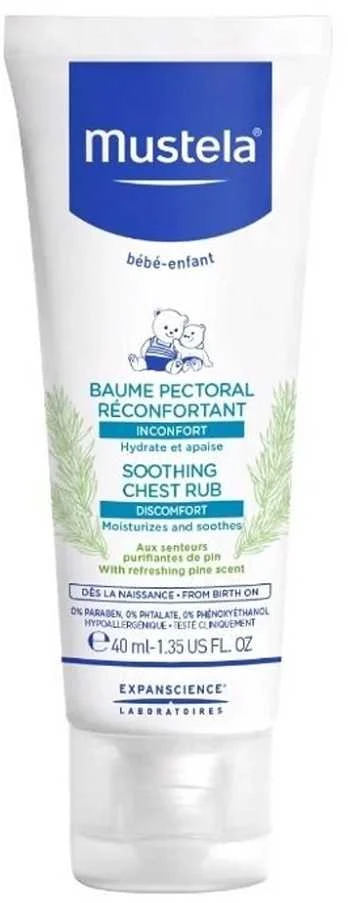 Mustela raminamasis krūtinės tepalas 40ml