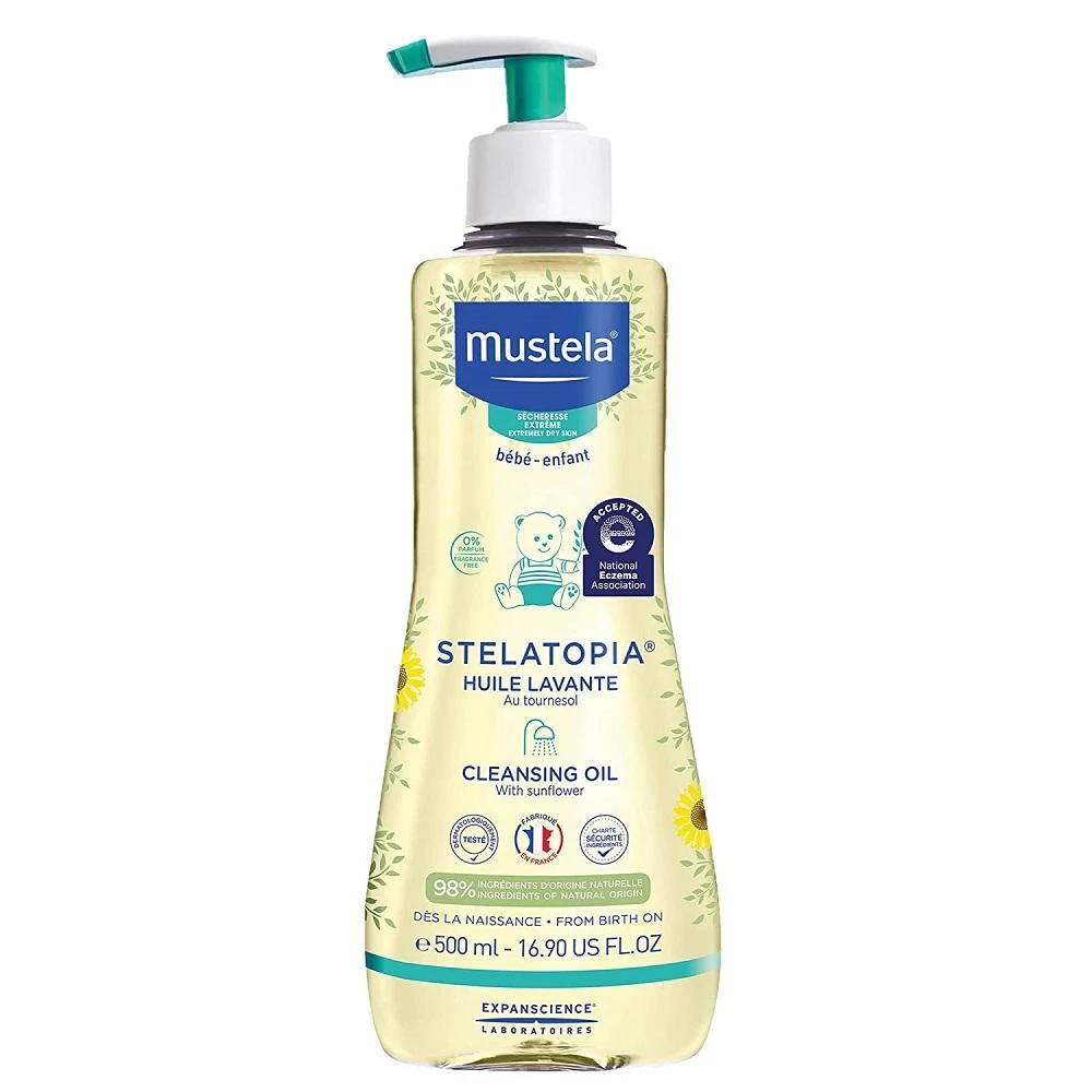 "Mustela Stelatopia" valomasis aliejus 500ml