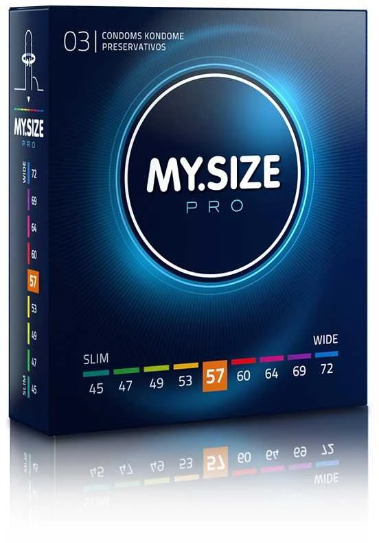 MY SIZE PRO MY.SIZE PRO 57 mm 3 vnt.