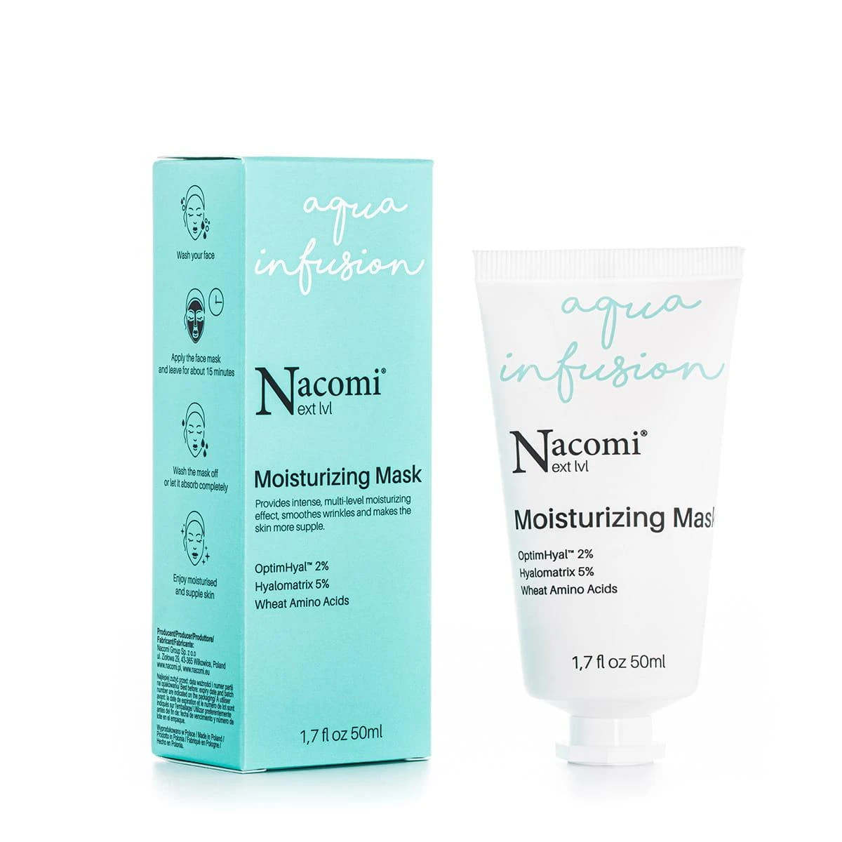 Nacomi Next Level kaukė, 50 ml