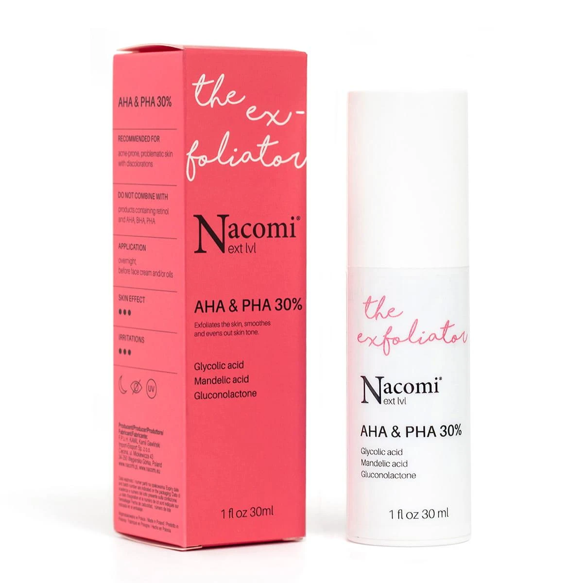 Nacomi Next Level Acid Peels, 30 ml