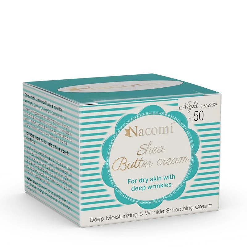 Nacomi Sviestmedžių aliejumi Kremas, 50 ml