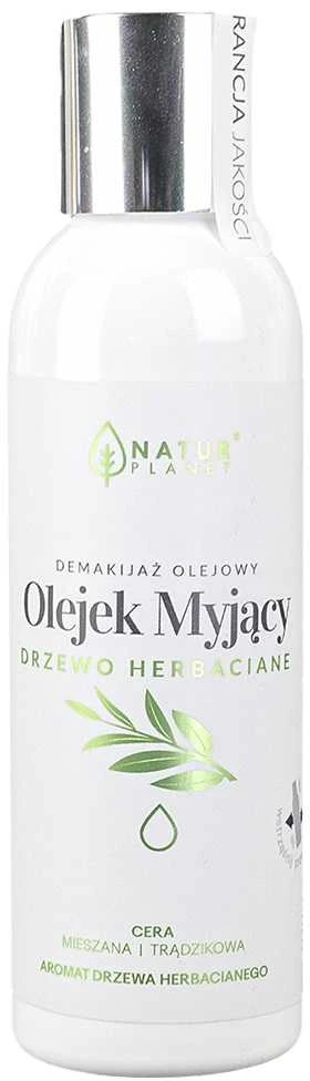 „Natur Planet“ aliejinis makiažo valiklis – arbatmedžio aliejus, 150 ml