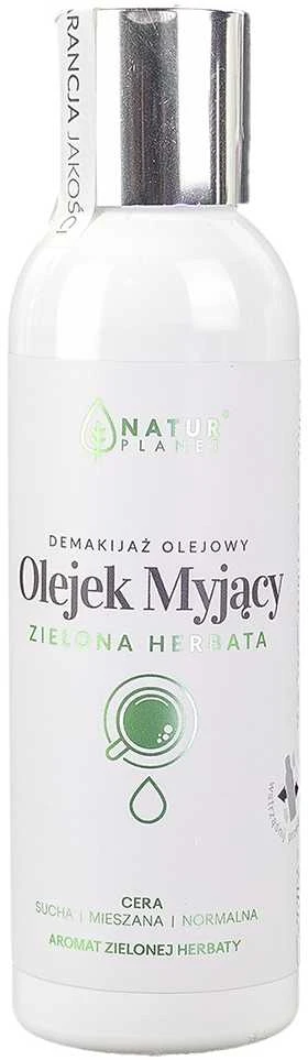 „Natur Planet“ aliejinis makiažo valiklis su žaliąja arbata, 150 ml
