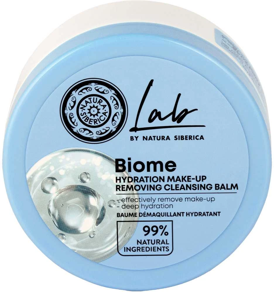 Makiažą šalinantis veido valymo balzamas NATURA SIBERICA Biome, 100 ml