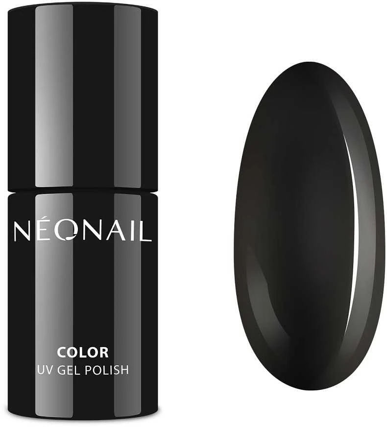 NeoNail UV Gel Polish Color Grunge Collection 2996 Pure Juodas, 7.2 ml