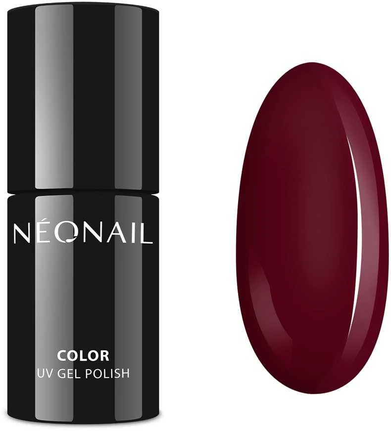 NeoNail UV Gel Polish Color Lady in Raudona Collection Wine Raudona, 7.2 ml