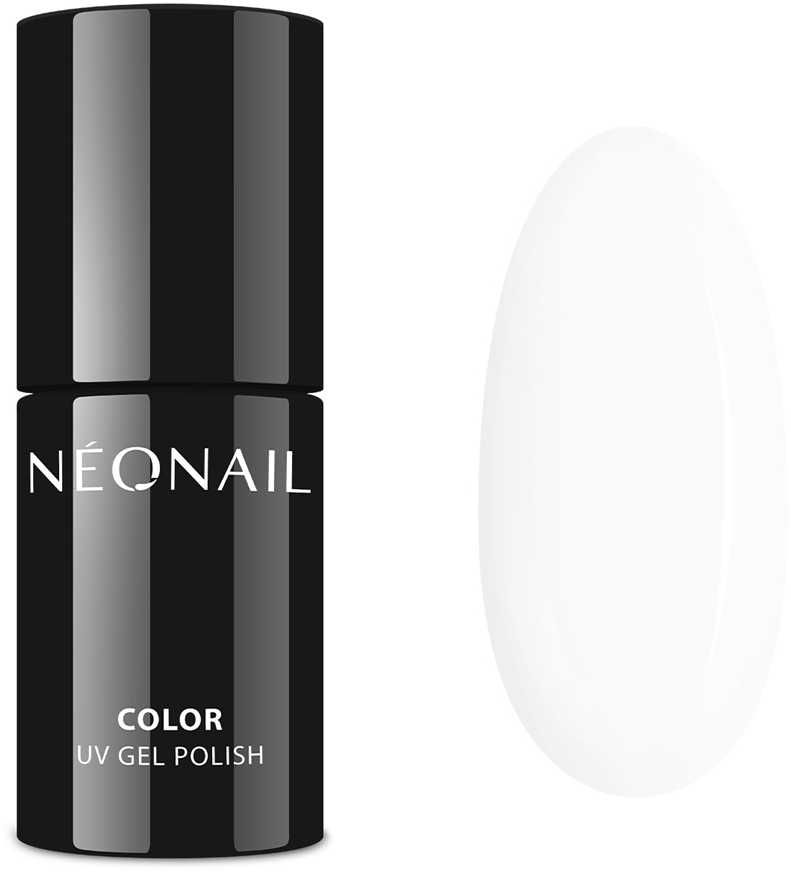 Neonail UV gelinis lakas, spalvotas hibridinis lakas, prancūziškai baltas, 7.2 ml