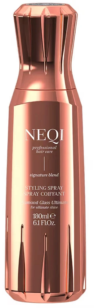 Neqi Plaukų formavimo purškiklis blizgesiui suteikti „Diamond Glass Ultimate Purškiklis“ 180 ml