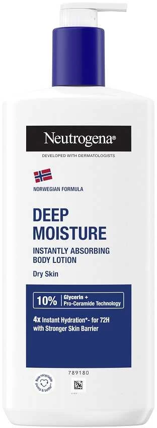 Neutrogena Norwegian Formula Deep Moisture Losjonas kūnui unisex, 400 ml