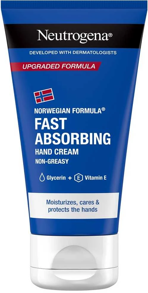 Neutrogena Norwegian Formula Fast Absorbing Hand Kreminis unisex, 75 ml