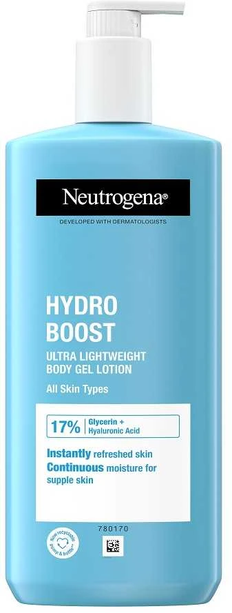 „Neutrogena Hydro Boost“ kūno gelis „Kreminis“ kūno gelis unisex, 400 ml