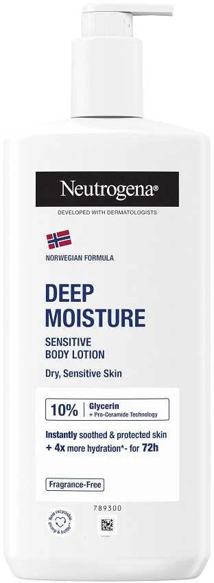 Neutrogena Norwegian Formula Deep Moisture Losjonas kūnui unisex, 400 ml