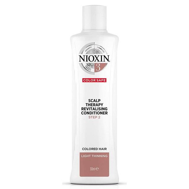 Nioxin Sistema 3 - Acondicionador - Cabello Teñido Ligeramente Debilitado - Paso 2, 300 ml
