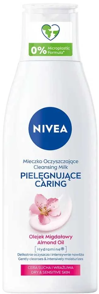 Nivea Raminamasis valomasis pienas sausai jautriai odai 200 ml Aqua Effect - 200 ml