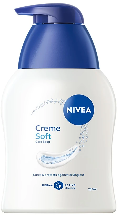 Nivea Creme Soft kreminis rankų muilas, 250 ml