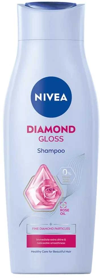 Nivea Diamond Gloss švelnus plaukų šampūnas 400ml