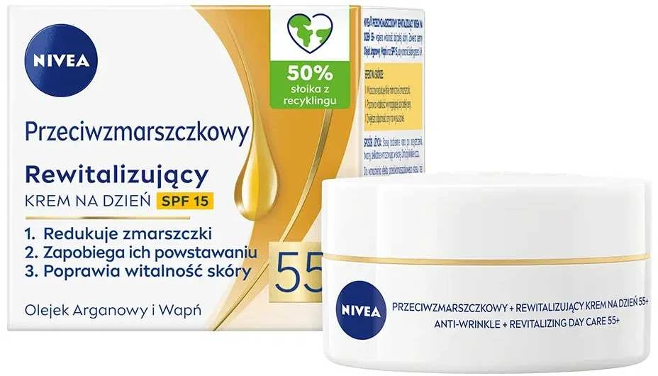 Nivea Anti-Wrinkle + Revitalizing, 50 ml